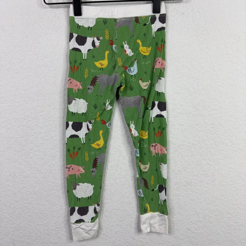 Little Sleepies PJ Pants‎ 2PC Bundle 2T 18-24M Bamboo Farm Animal Baseball